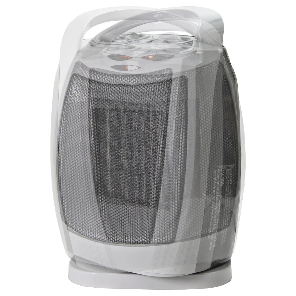 1,500-Watt Oscillating Ceramic Heater with Adjustable Thermostat Z70127