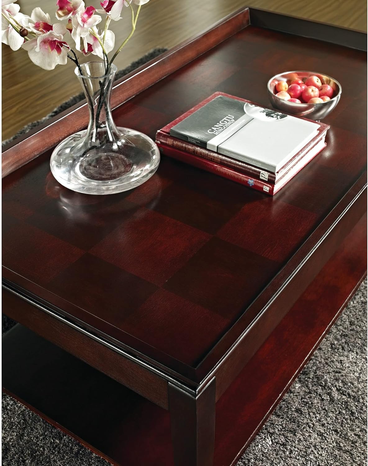 Lift-Top Cocktail Table with Casters Y67305