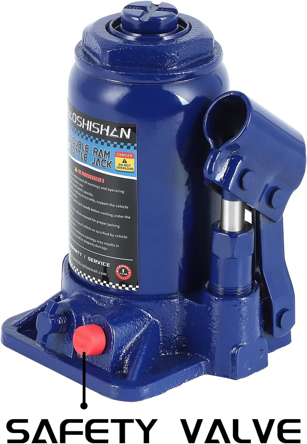 4 Ton Hydraulic Bottle Jack with Carrying Case L53368