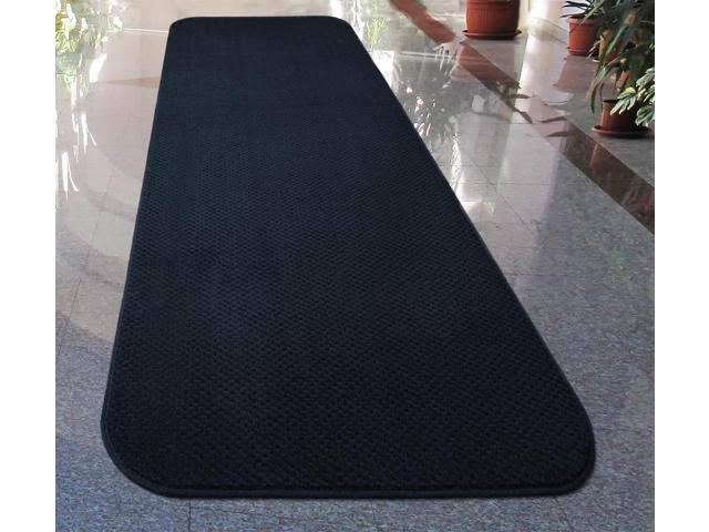 Skid-Resistant Carpet Runner Navy Blue 12 ft. x 36 in. R8031