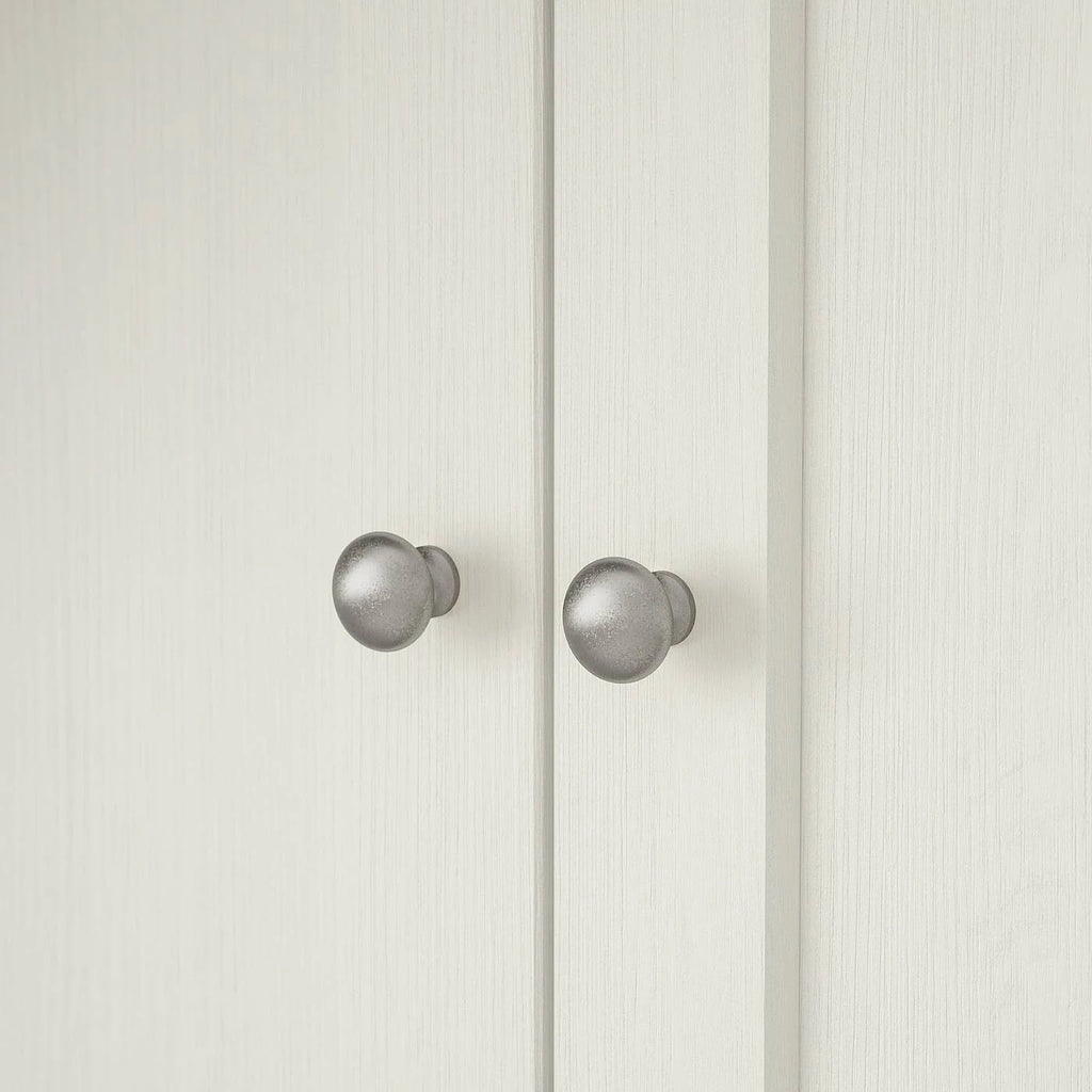 White Storage Combination with Glass Doors Y45159