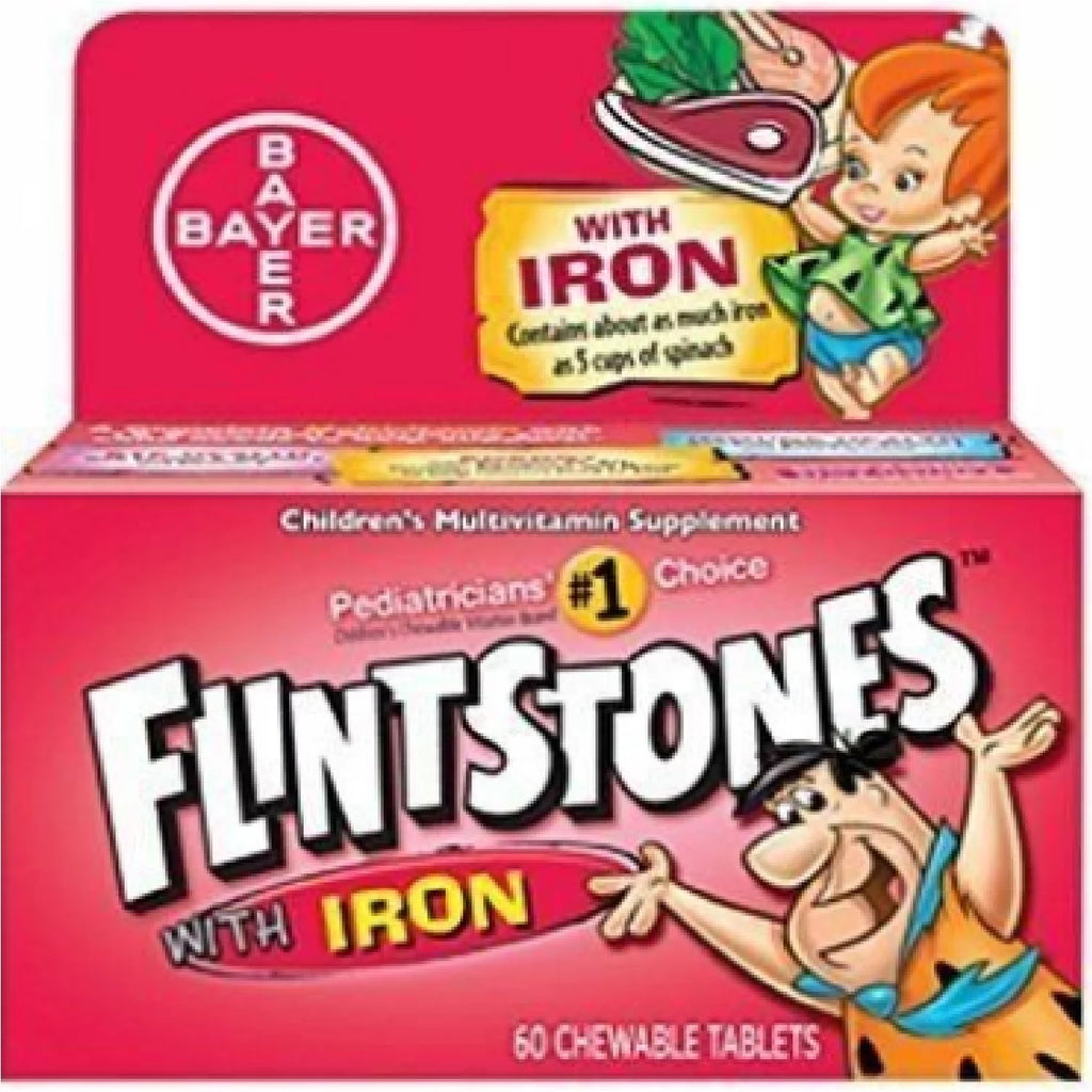 Children's Multivitamin with Iron Chewables, 60 ct, 3 pack M336181