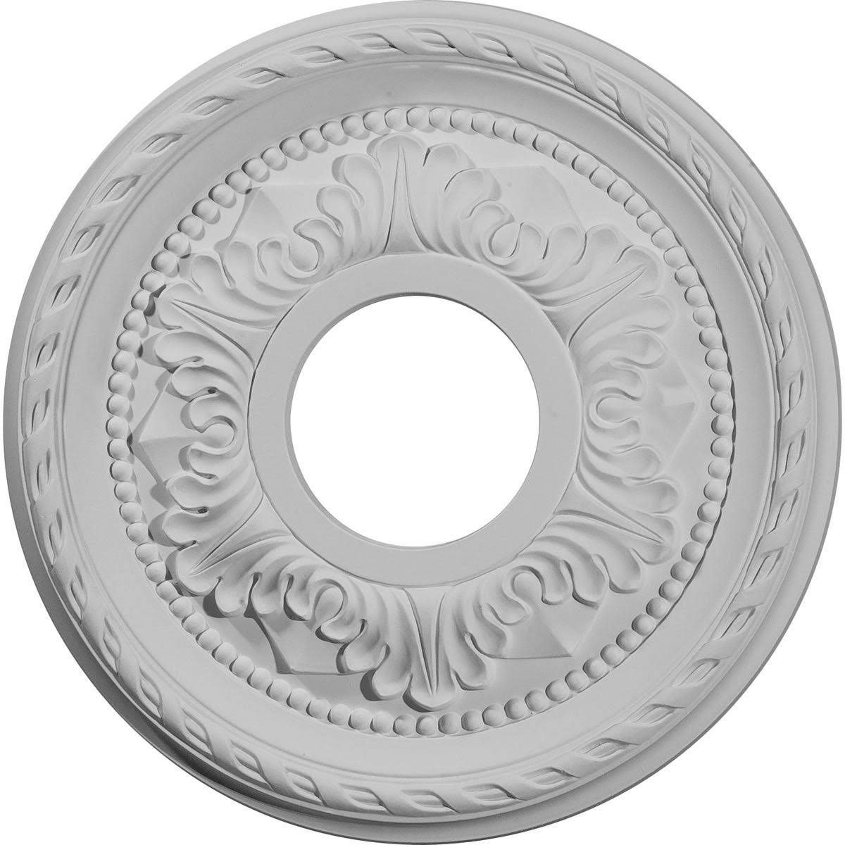 Hand-Painted Golden Oak Ceiling Medallion F5532