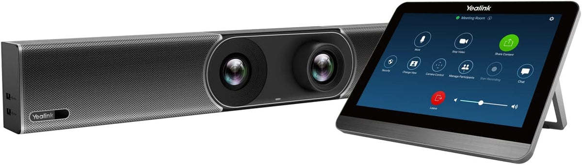 Wide Angle Webcam with 8 Microphones and Speakers J1636