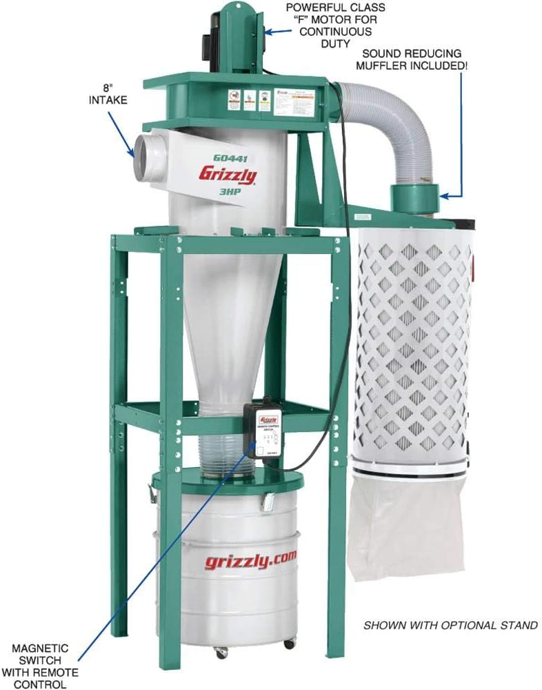 3 HP Cyclone Dust Collector L78082