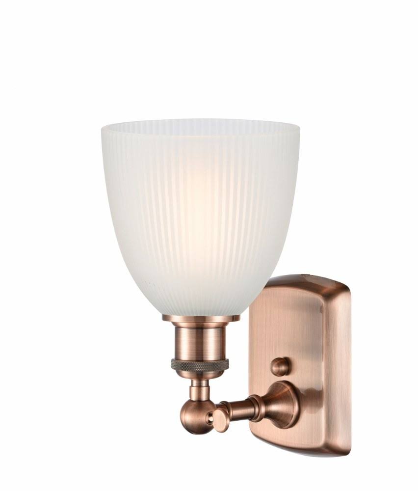 Brushed Satin Nickel 1 Light Sconce S6441