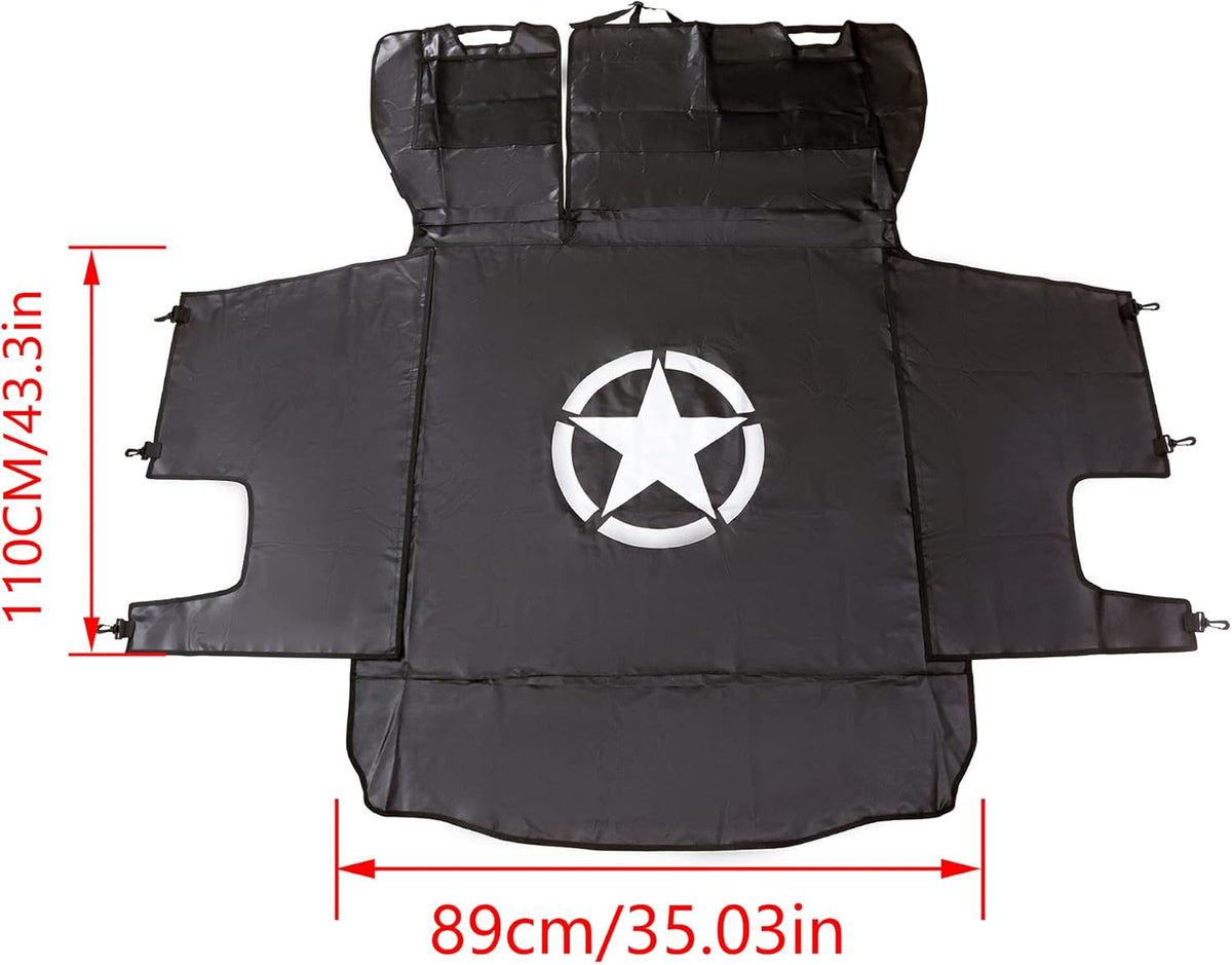 Dog Cargo Liner for Jeep Wrangler JK JL 4 Doors P41665