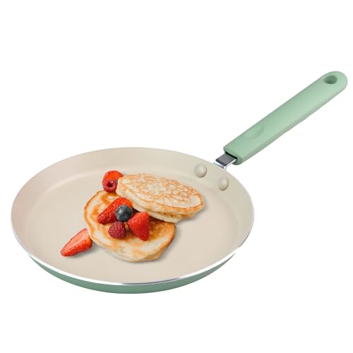 8.7 inch Nonstick Crepe Pan (Light Pink) W727