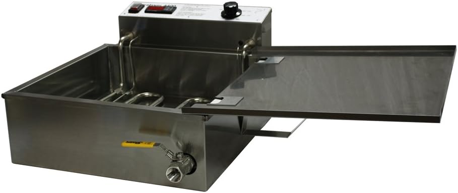 Funnel Cake Fryer Machine, 25 Pound Oil Capacity, 4400 Watts Electric 220 Volt G480