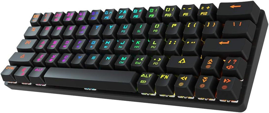 60% Wireless Mechanical Keyboard with RGB Backlit E42209