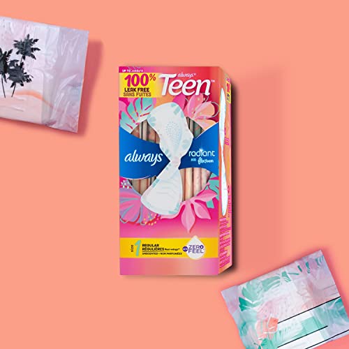 42 Count Regular Absorbency Feminine Pads with Wings E285214