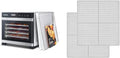 6 Stainless Steel Trays Food Dehydrator with Digital Timer and Temperature Control O62460