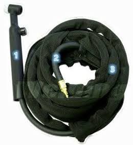 TIG Welding Torch Flexible Gas-Valve Head 12.5-foot Cable 150Amp P98256