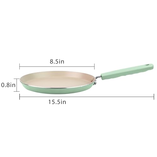 8.7 inch Nonstick Crepe Pan (Light Pink) W727