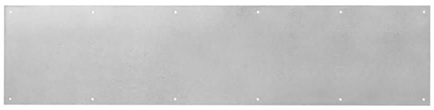 Metal Kick Plate Dark Oxidized Bronze 26 x 28 J593660