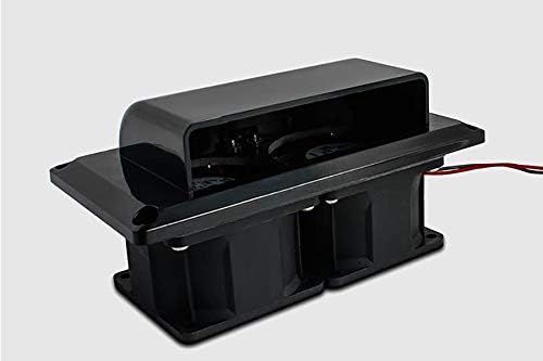 Black 25W Pack of 2 RV Air Vent Fan M46289
