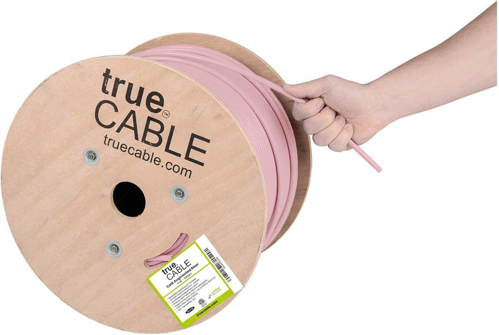 1000ft Green 23AWG 4 Pair Solid Bare Copper Bulk Ethernet Cable B145