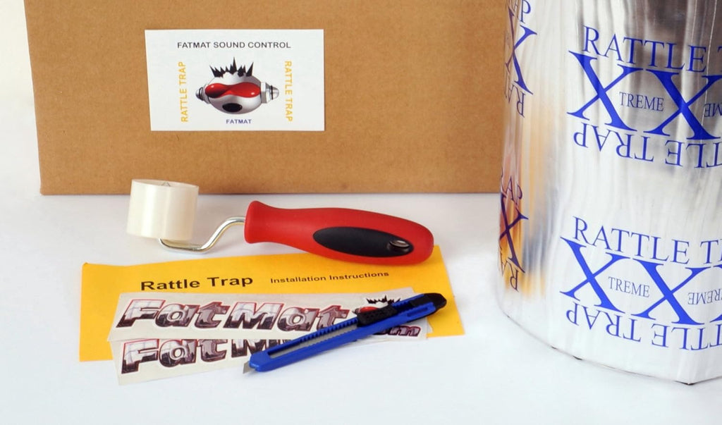 150 Sq Ft x 80 mil Self-Adhesive Sound Deadener Bulk Pack with Install Kit B425