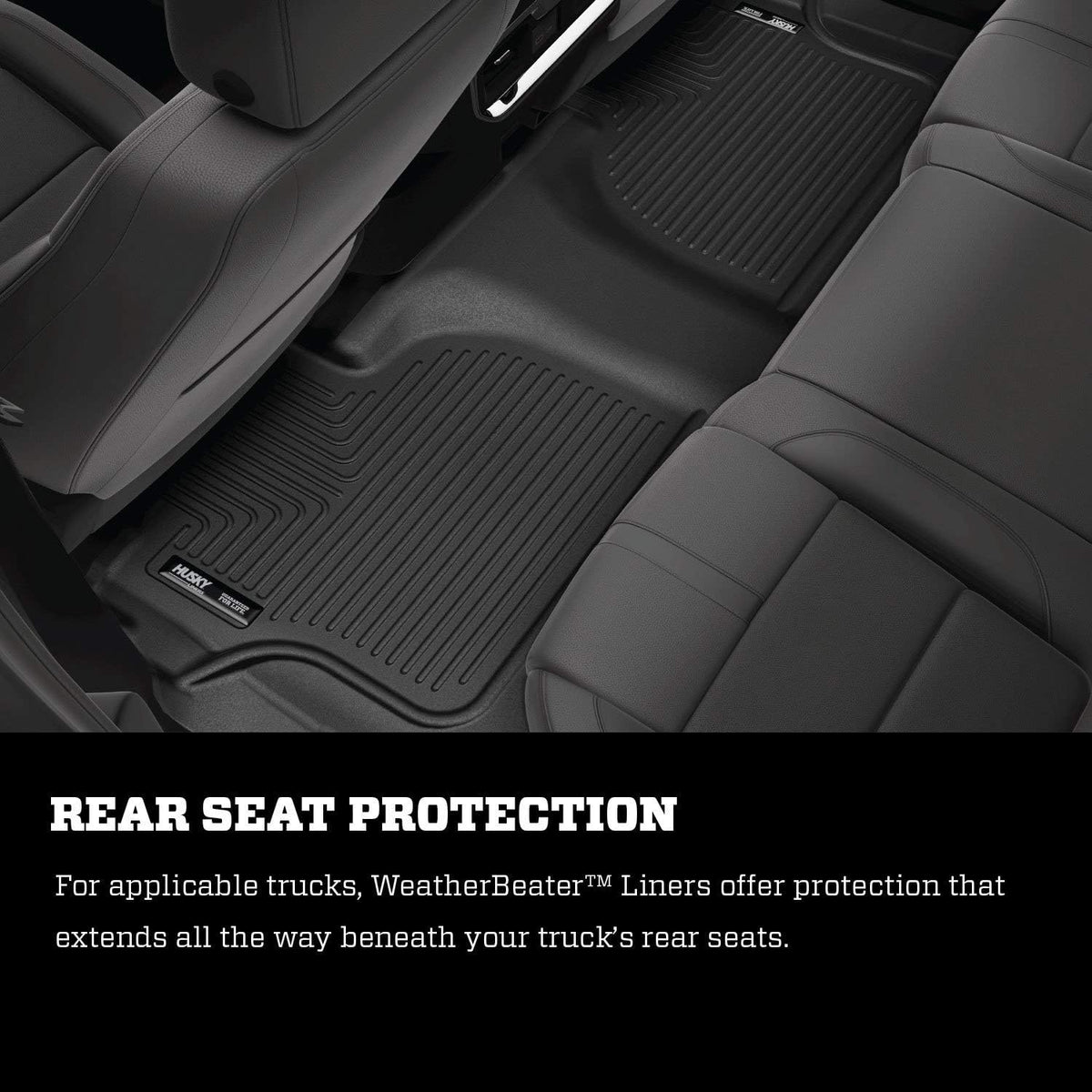 Black Front & 2nd Seat Floor Liners 3 Pcs F940744