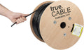 1000ft Green 23AWG 4 Pair Solid Bare Copper Bulk Ethernet Cable B145