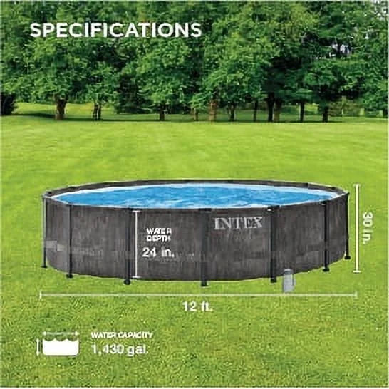 Round Above Ground Swimming Pool R2879