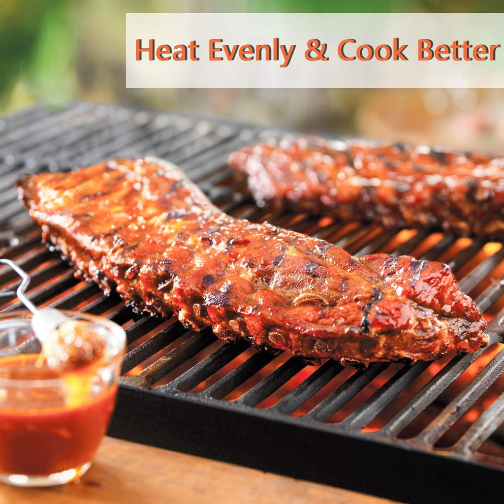 Set of 2 Cast Iron Grill Grates 19.5 inch M138