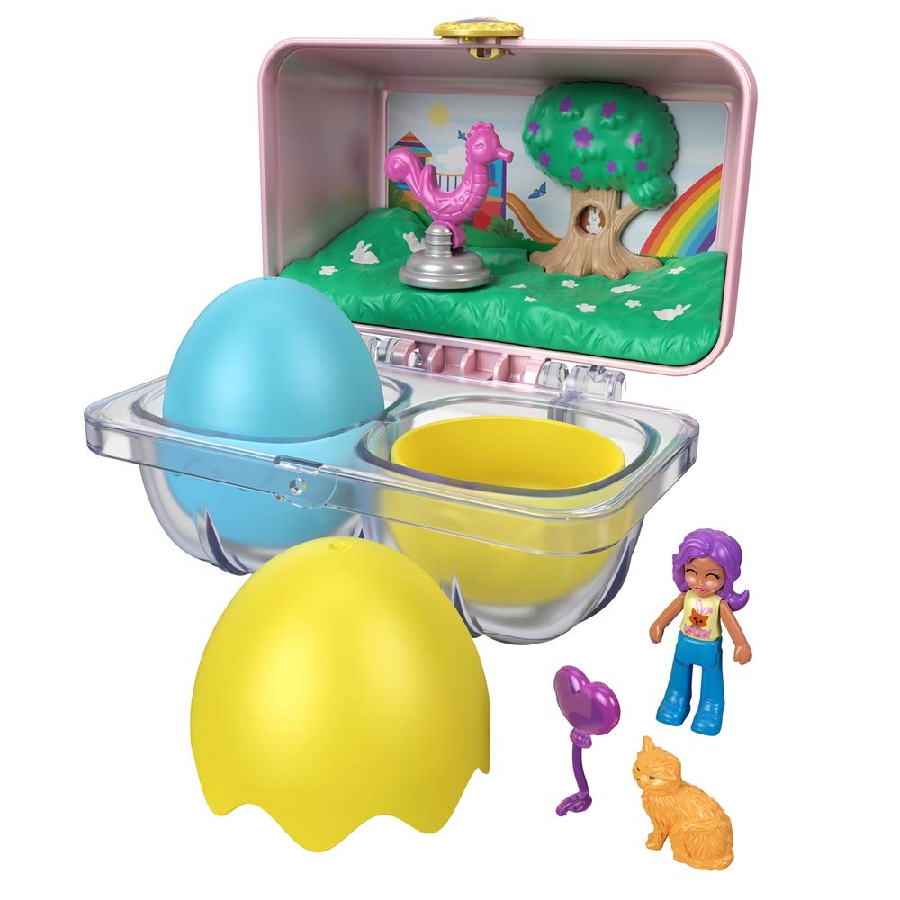 Pink Rainbow Playground Theme Mystery Surprise Egg Carton E5728