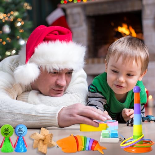 Fidget Advent Calendar 2025 with Sensory Fidget Toys F3957