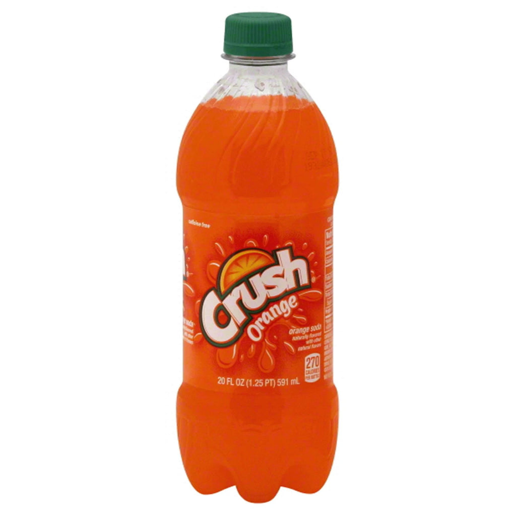 Crush Orange Soda 20oz Bottles, Quantity of 16 G719