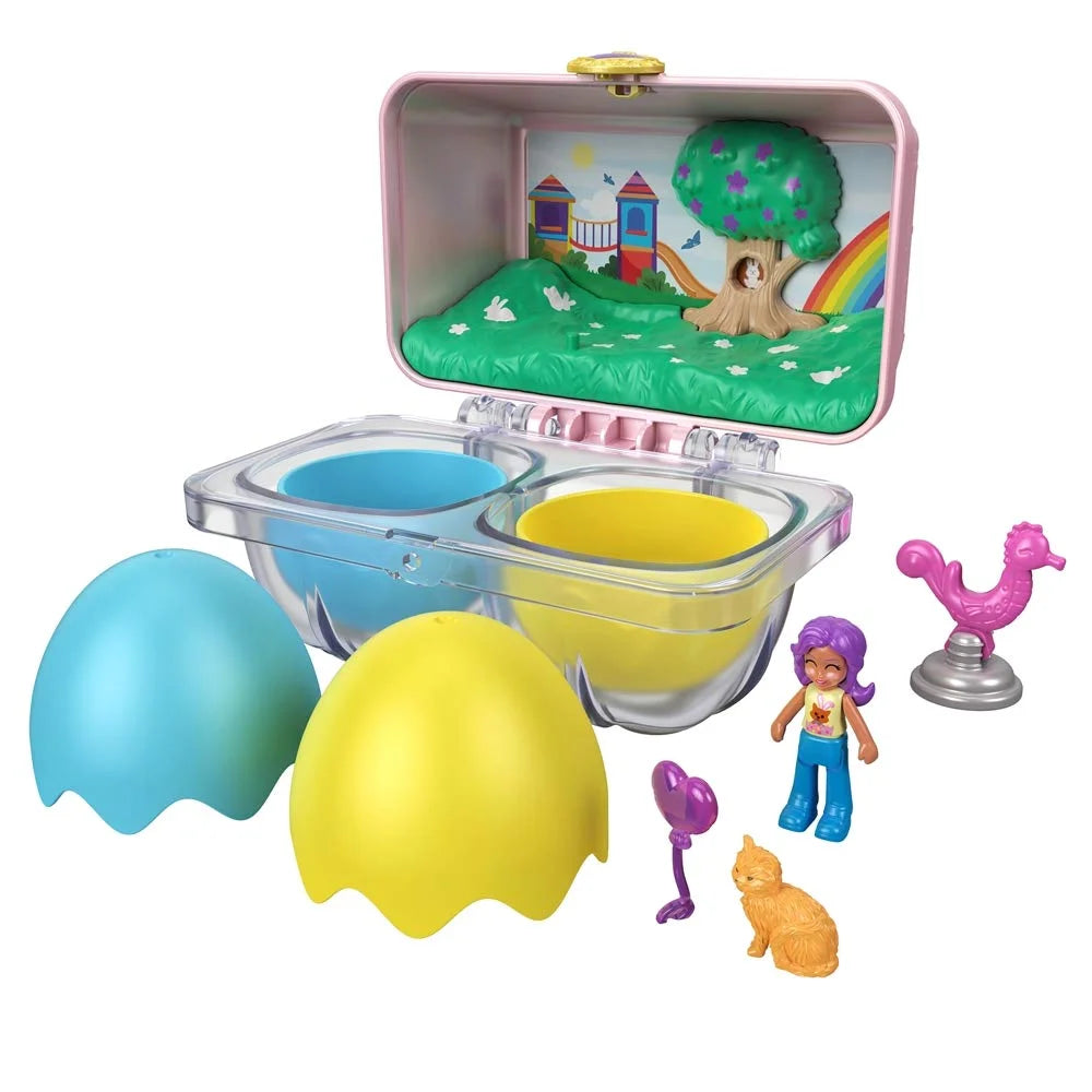 Pink Rainbow Playground Theme Mystery Surprise Egg Carton E5728