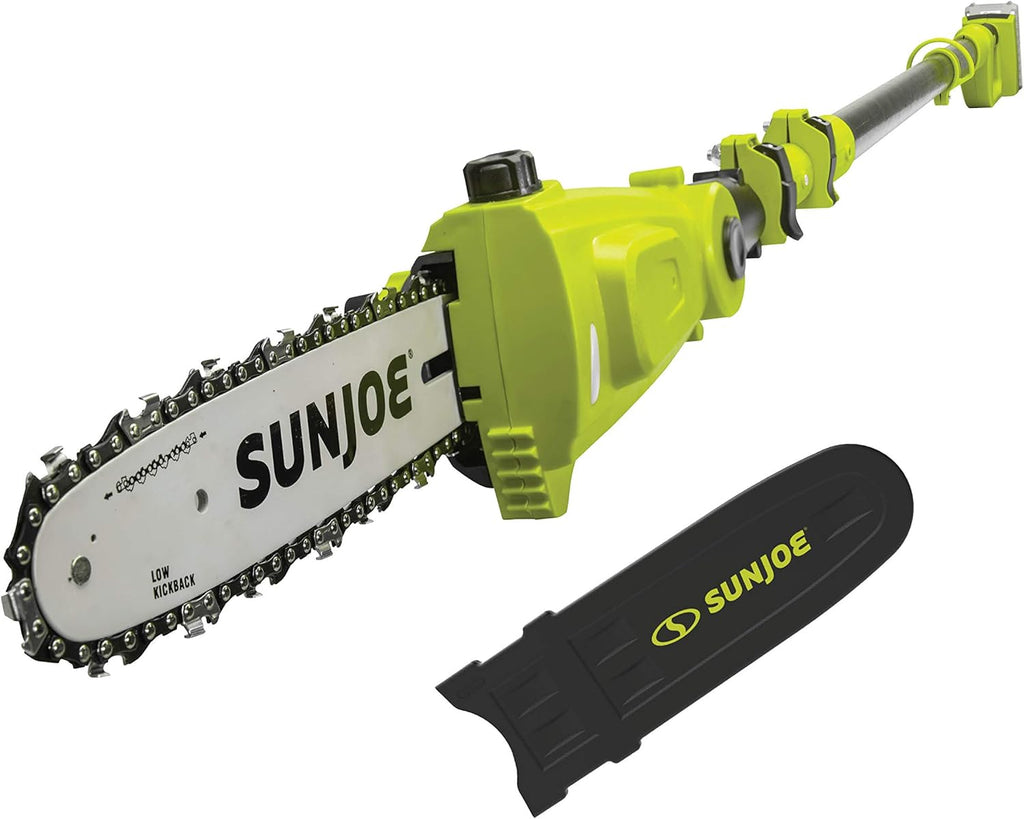 24-Volt 10-inch Cordless Telescoping Pole Chainsaw Kit with 2.0-Ah Battery and Charger D49482