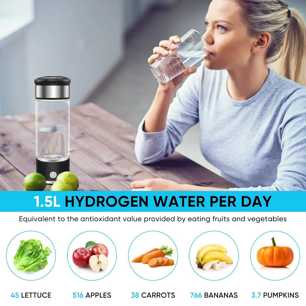 Hydrogen Water Bottle Generator Q755356