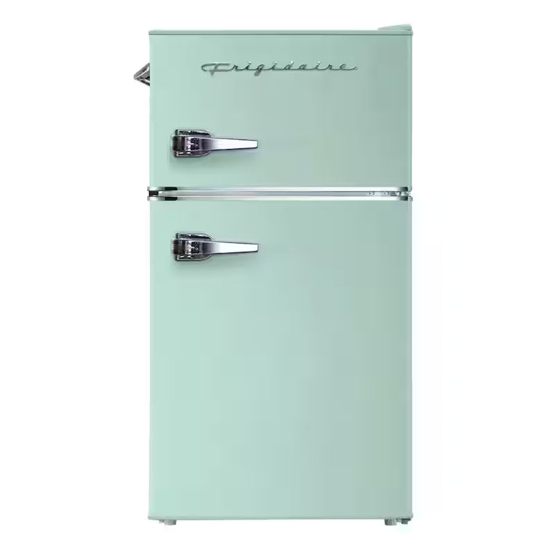 Mint 2 Door Retro Mini Fridge G7252