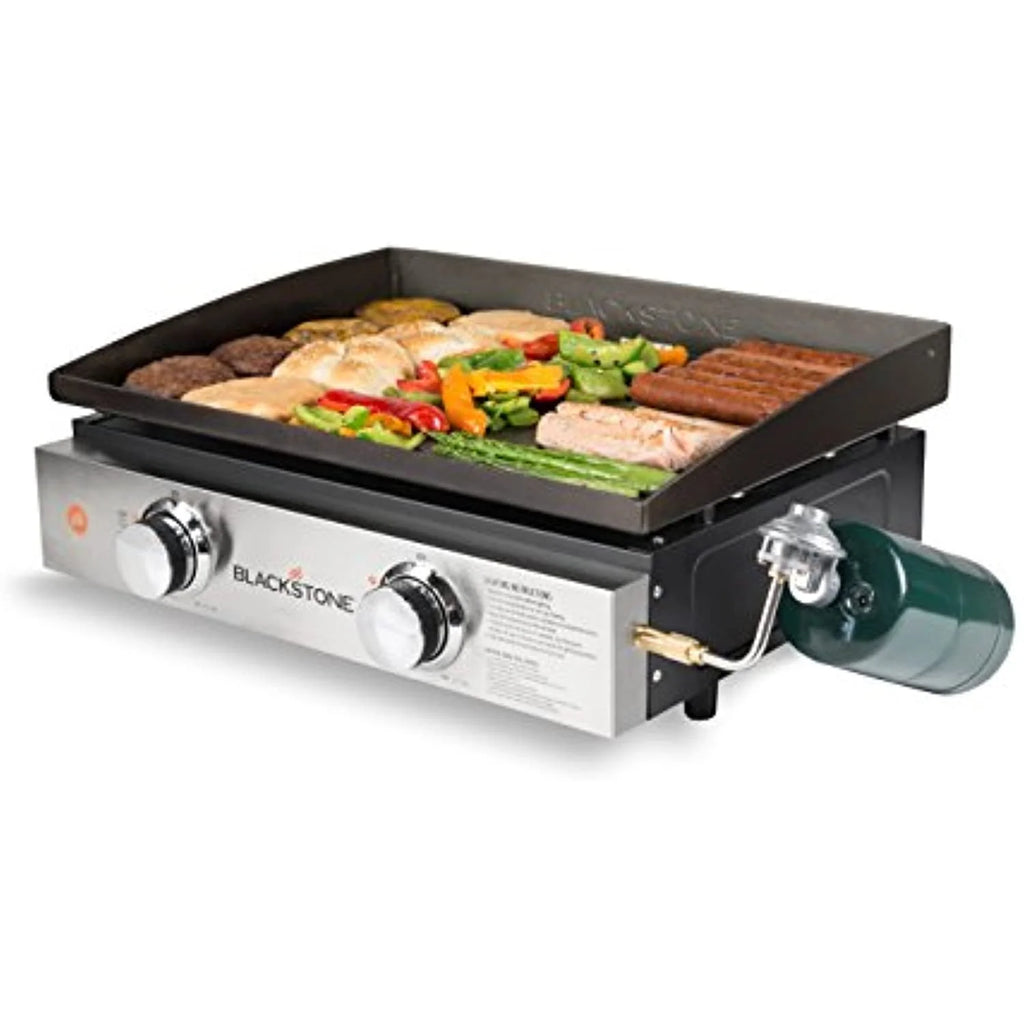22 inch Black Tabletop Griddle S716