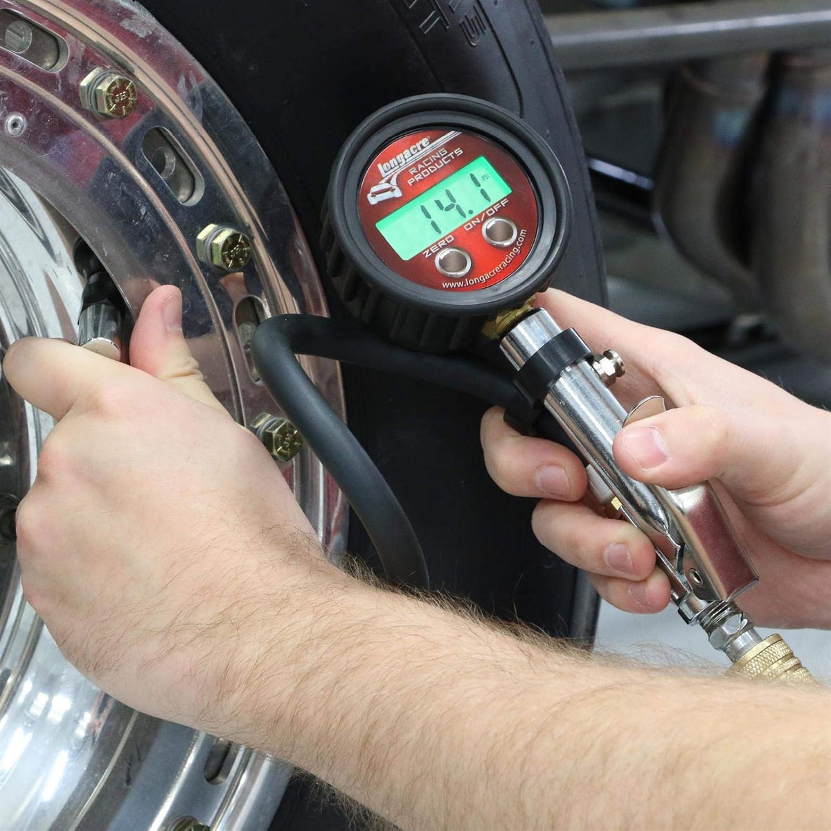0-60 PSI Digital Tire Gauge with Case R826