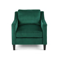 Green Velvet Club Chair I815927