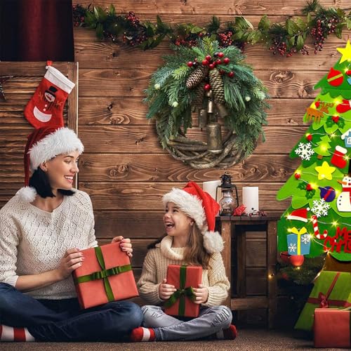 Felt Christmas Tree with Lights T5393