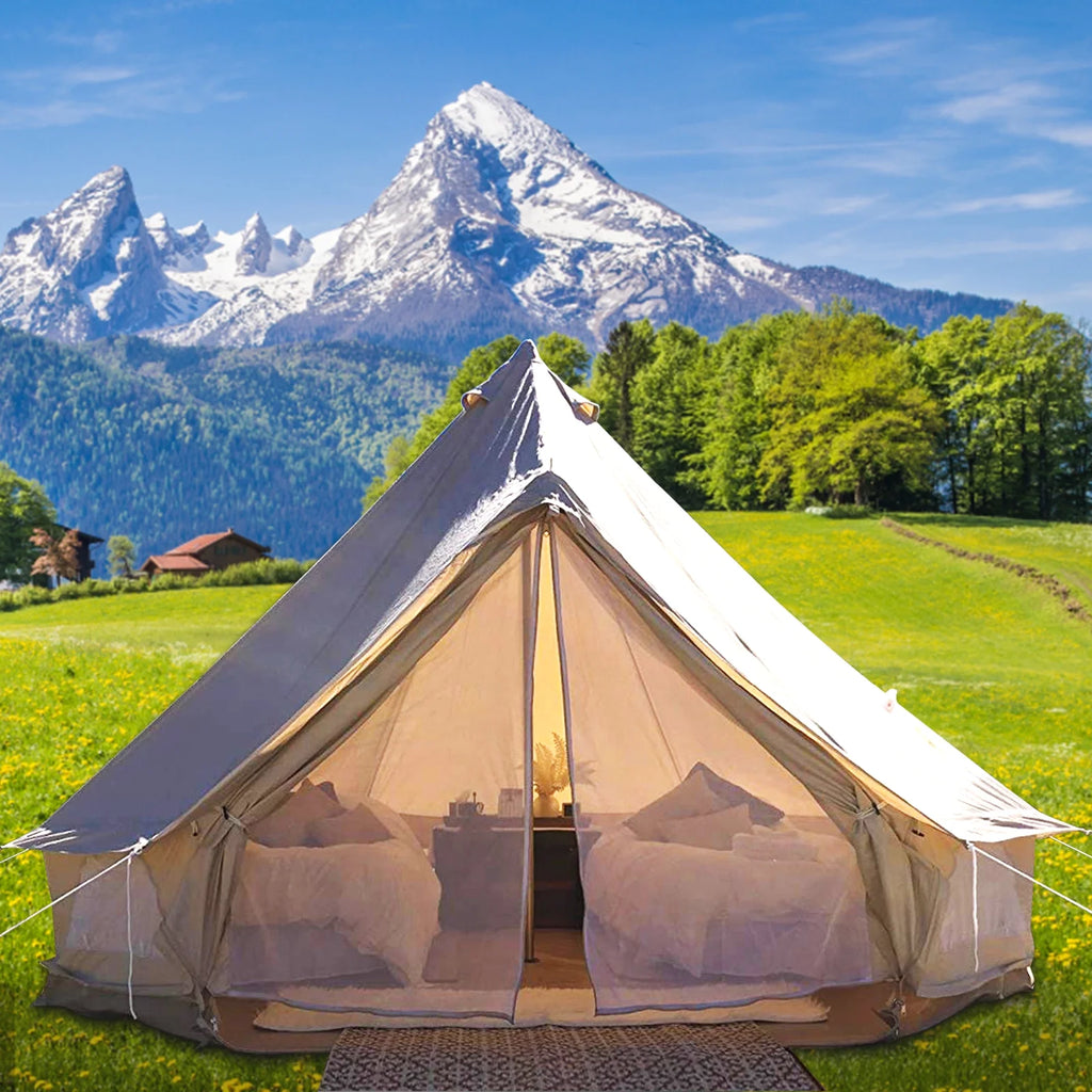 Waterproof Cotton Canvas Bell Tent I9477