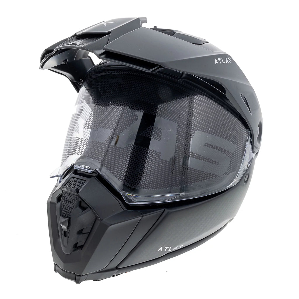 Matte Carbon Motorcycle Helmet W882
