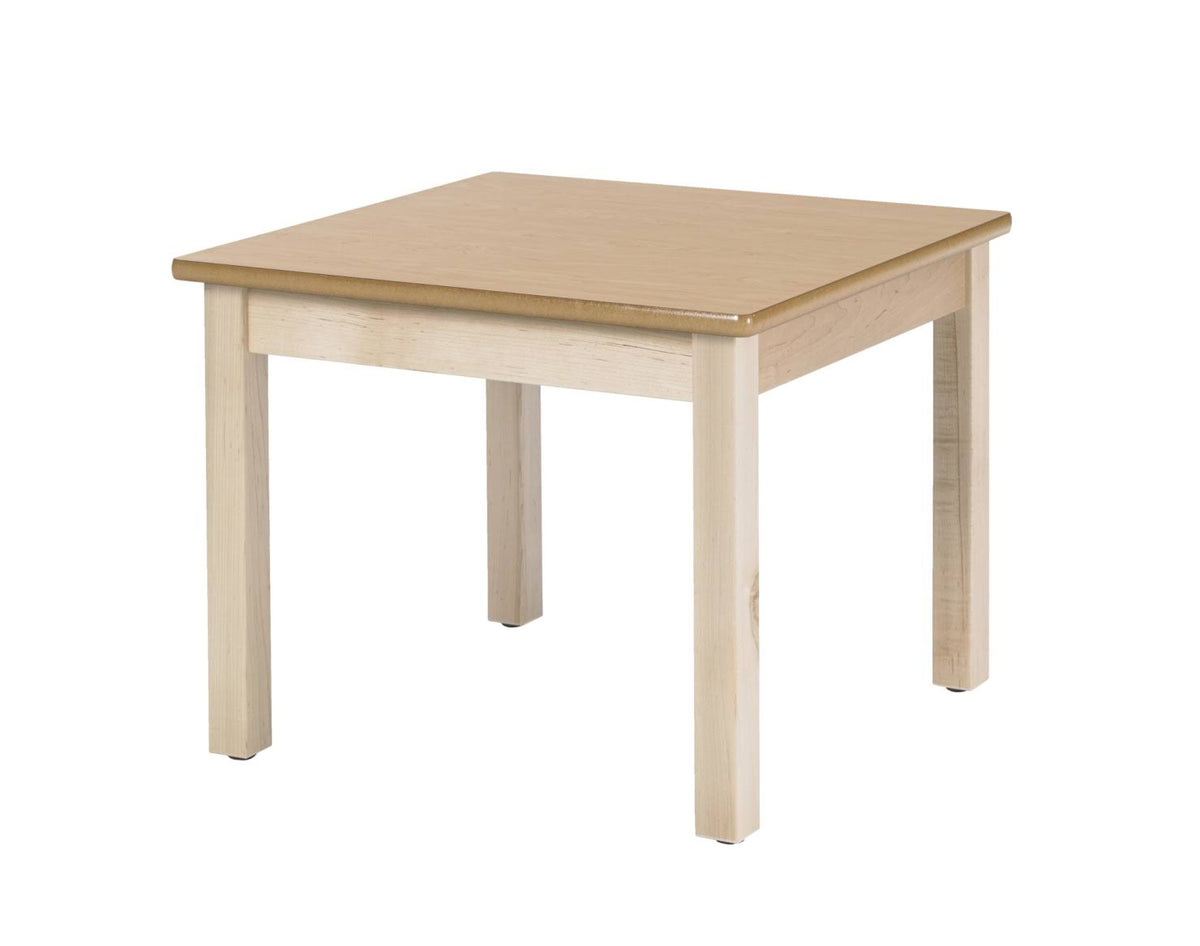 Square Laminate Top Wood Table K743197