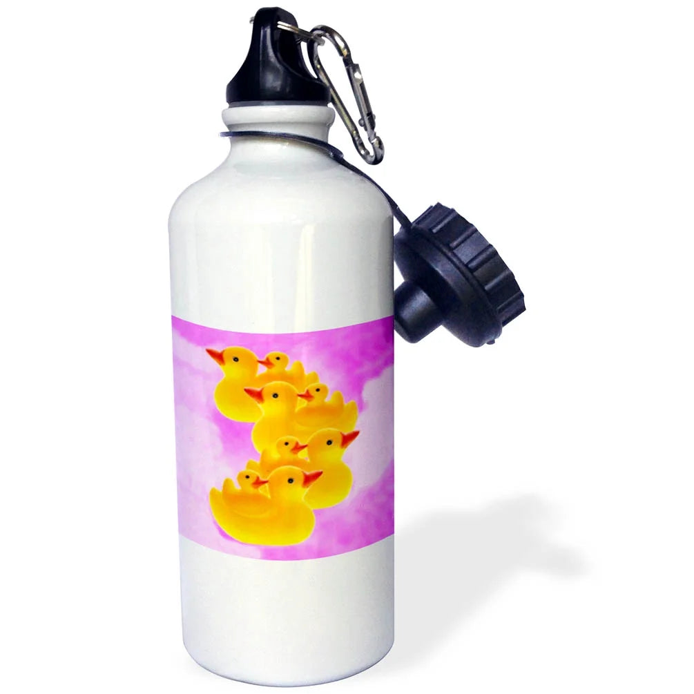 Pink 21 oz Sports Water Bottle J589