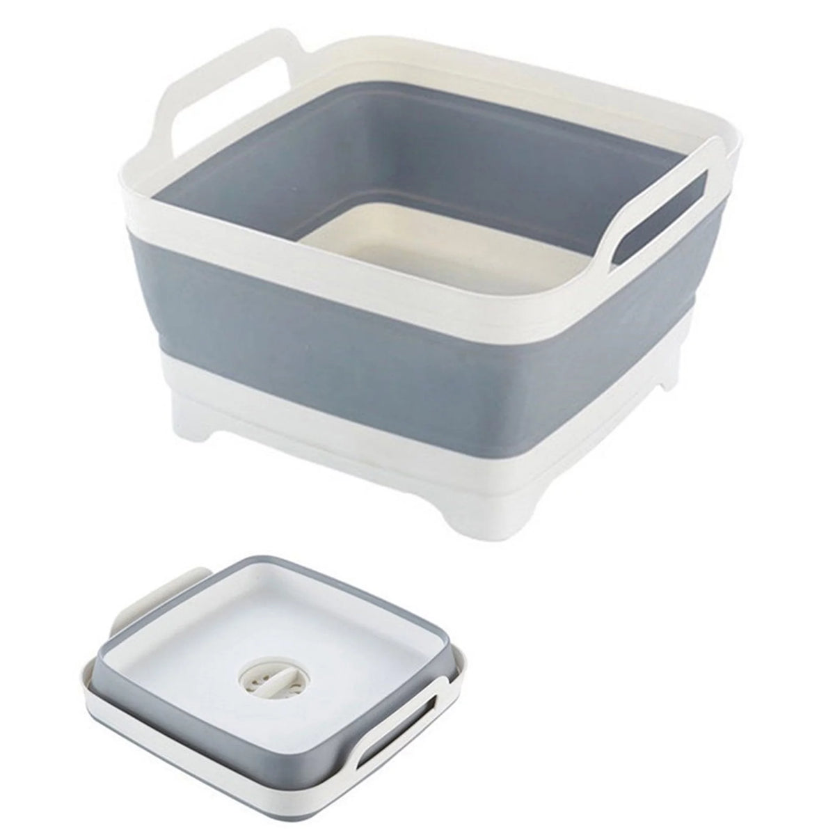 Silicone Collapsible Fruit Basket Sink Tub D85198