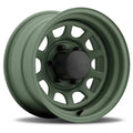 16 x 8 in. 6 x 5.5 in. Stealth Daytona Wheel - Camo Green J821597