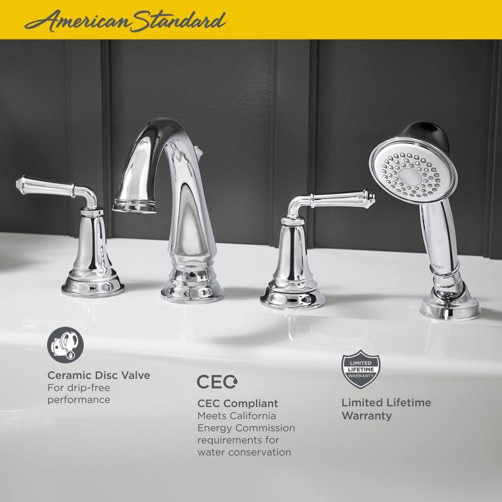 Brushed Nickel Roman Tub Faucet Q27094