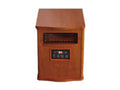 Quartz Heater with Remote, Compact, Oak Finish X6151