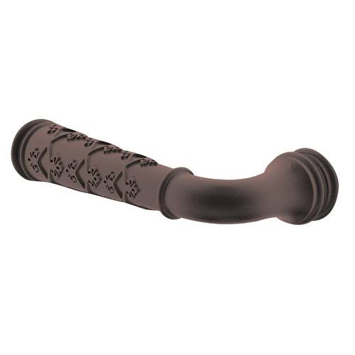 Single Left Hand Estate Lever Non-Lacquered Brass D442
