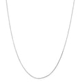 14kt White Gold Octagonal Snake Chain 18 inch Lobster Clasp D890285