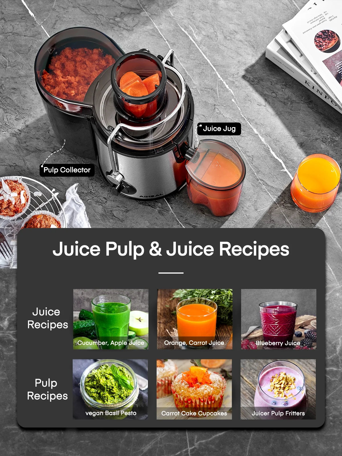 400W 3 Speed Juicer Machine O263468