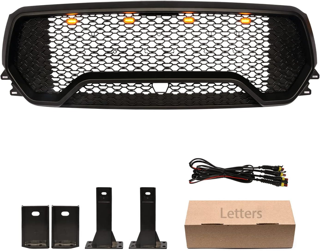 Modified Grill with 4 LED Light Logo Letters X631