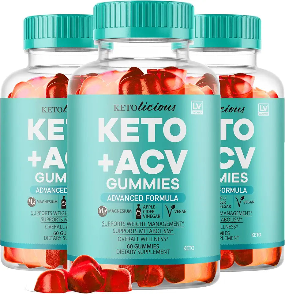 3 Pack 180 Gummies Keto ACV Gummies A131419